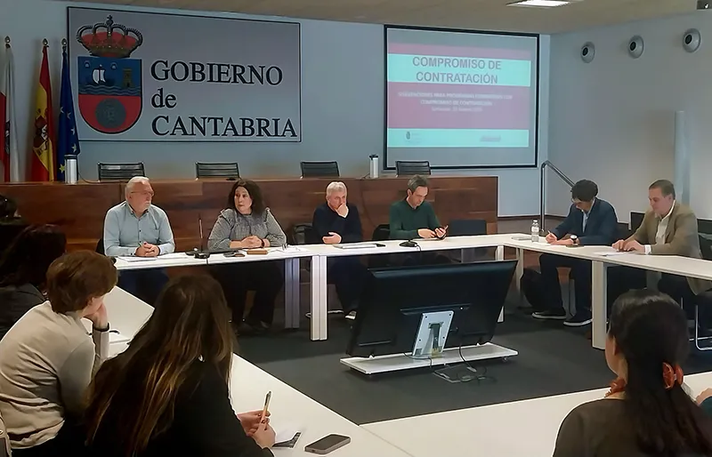  Los programas formativos con compromiso de contratación del Gobierno de Cantabria reciben una buena acogida en el sector de la construcción