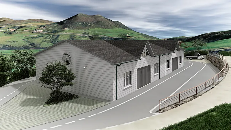 Cantur licita la construcción de una nueva nave multiusos en el campo de golf Celia Barquín-Abra del Pas