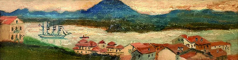 Imagen de uno de los cuadros expuestos en la muestra de Luis Polo Martínez-Conde en el MMC. Foto: Oficina de comunicación