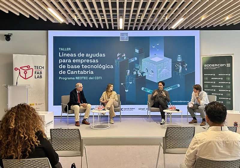  SODERCAN y CDTI acercan las ayudas NEOTEC a las startups de Cantabria en una jornada clave para preparar la convocatoria 2026