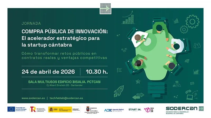 La jornada se enmarca en el proyecto TechFabLab, en el que SODERCAN participa en representación de Cantabria en el marco del programa RETECH (Foto: Oficina de Comunicación)