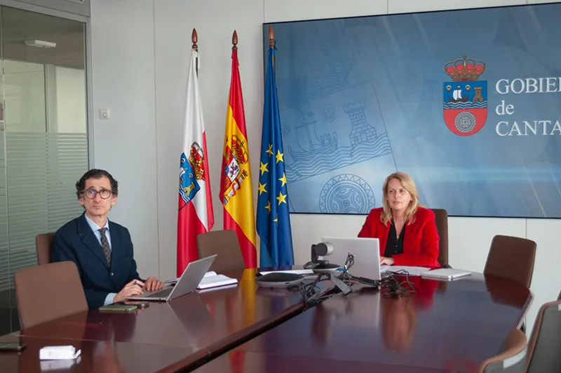 La consejera durante su intervención en la Conferencia Sectorial. (Foto: Jimena Aguirre).