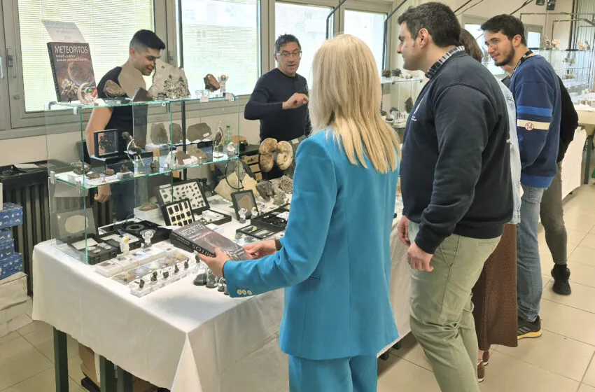  Torrelavega se convierte en capital de la mineralogía con la VIII Feria de Minerales y Fósiles de la UC