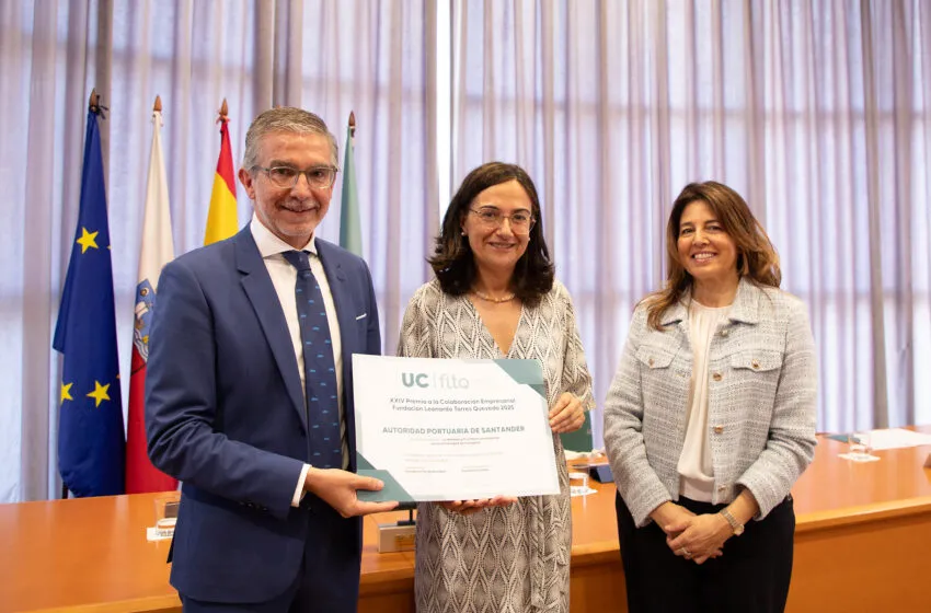 Noticias de Cantabria | El Cántabro | La Autoridad Portuaria de Santander recibe el Premio a la Colaboración Empresarial por más de 30 años de alianza con la UC