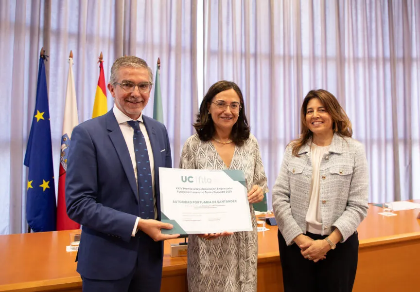 Noticias de Cantabria | El Cántabro | La Autoridad Portuaria de Santander recibe el Premio a la Colaboración Empresarial por más de 30 años de alianza con la UC