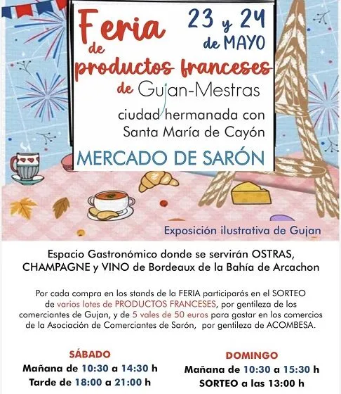  ¡El próximo fin de semana viaja a Francia sin salir de Santa María de Cayón!
