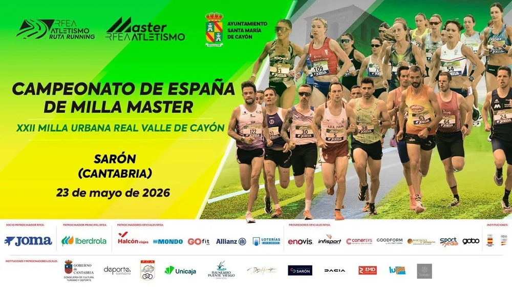 Noticias de Cantabria | El Cántabro | ¡Rumbo a la gran cita del atletismo de Santa María de Cayón! el próximo 23 de mayo de 2026
