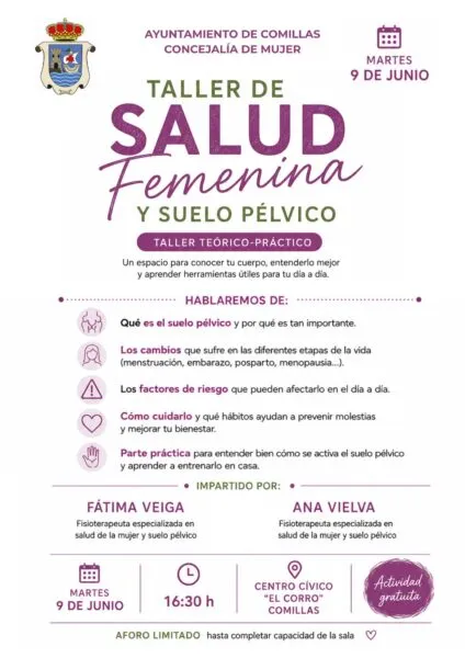 Noticias de Cantabria | El Cántabro | Dos fisioterapeutas especializadas impartirán en Comillas un taller práctico sobre salud femenina