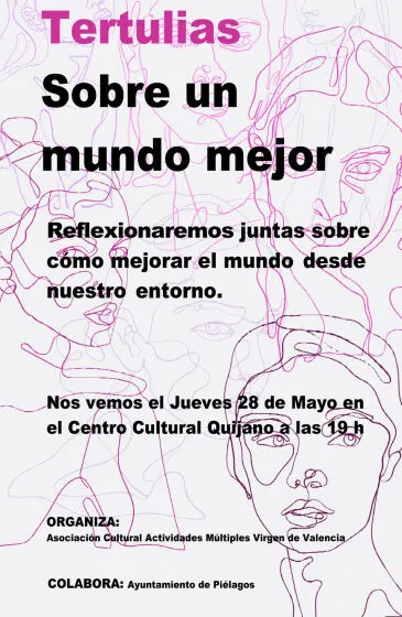  El Centro Cultural Quijano acogerá este jueves una tertulia sobre cómo construir un mundo mejor