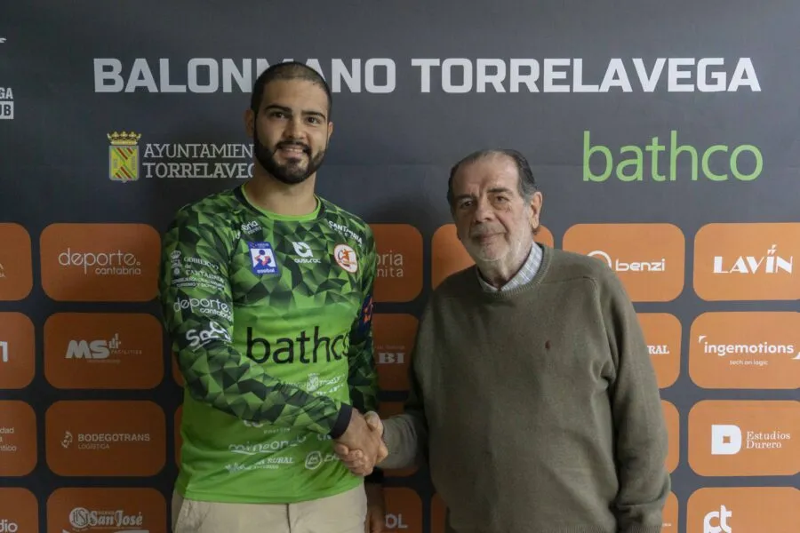 Noticias de Cantabria | El Cántabro | El Bathco BM Torrelavega ficha al internacional brasileño Rangel Luan para reforzar su portería