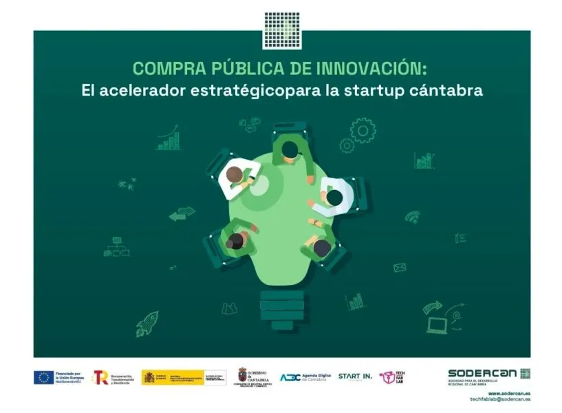 Noticias de Cantabria | El Cántabro | SODERCAN amplía hasta el 8 de mayo el plazo para participar en el programa de Compra Pública de Innovación      