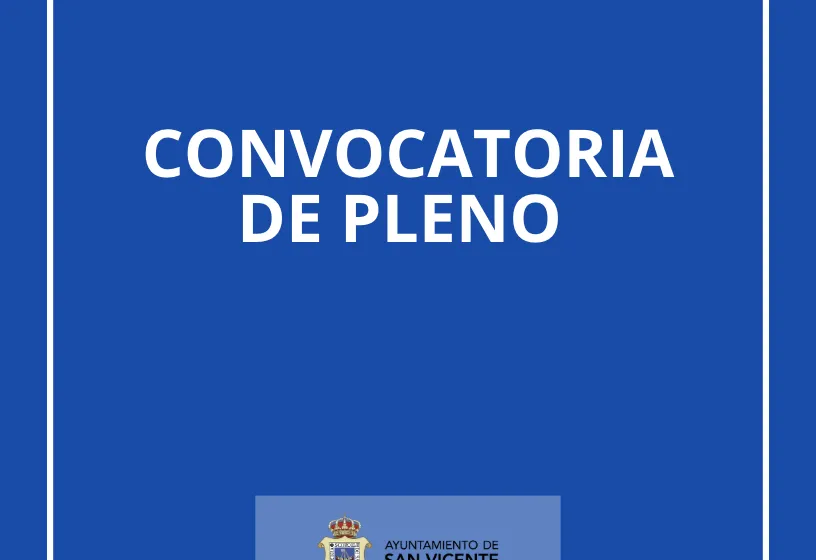 Noticias de Cantabria | El Cántabro | CONVOCATORIA DE PLENO – 18 DE MAYO