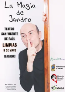 Noticias de Cantabria | El Cántabro | Jandro abre el festival Maravill-Arte y convierte Limpias en epicentro de la magia este mayo