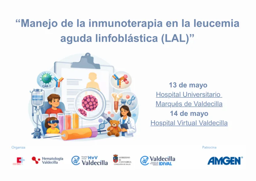 Noticias de Cantabria | El Cántabro | Valdecilla impulsa un curso pionero sobre inmunoterapia en leucemia aguda linfoblástica con simulación clínica avanzada