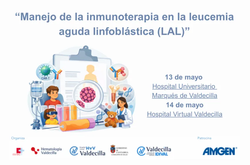  Valdecilla impulsa un curso pionero sobre inmunoterapia en leucemia aguda linfoblástica con simulación clínica avanzada