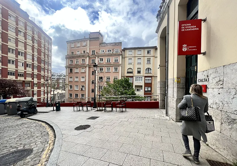 Imagen de la sede de la Oficina de la Vivienda de Cantabria en Santander (Foto: Oficina de Comunicación)