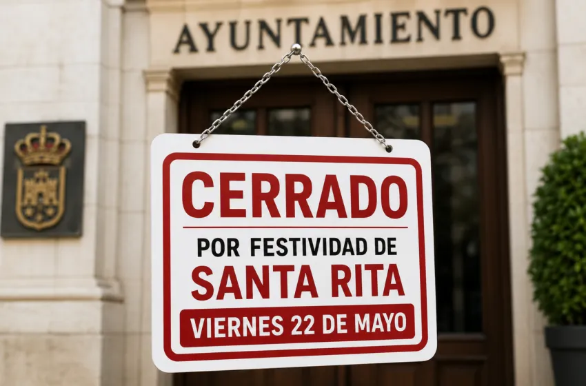  Santa Rita paraliza la atención administrativa: ayuntamientos y oficinas públicas cerrarán este viernes