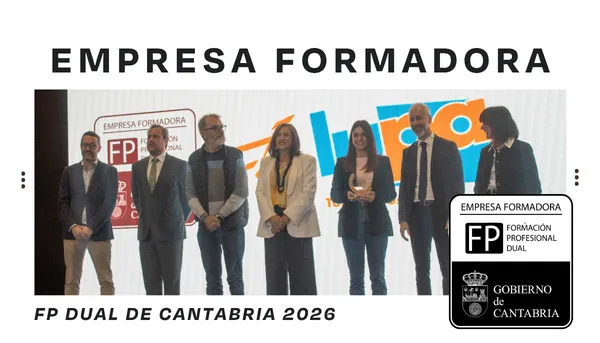 Noticias de Cantabria | El Cántabro | Lupa Supermercados recibe el sello de Empresa Formadora de FP Dual de Cantabria por su apuesta por el empleo joven