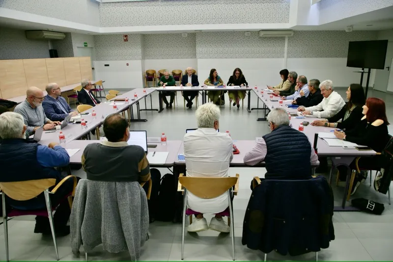Reunión del Consejo de las Personas Mayores de Cantabria celebrado en el ICASS. (Foto: Ignacio Romero)