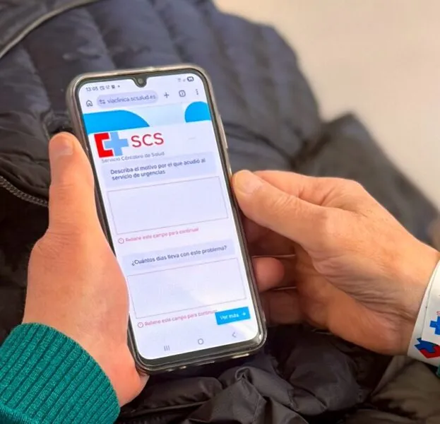 Los pacientes podrán acceder al formulario a través de sus dispositivos móviles (FOTO: Oficina de Comunicación)