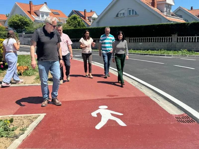 Noticias de Cantabria | El Cántabro | Finalizan las obras de accesibilidad de la calle Cervantes de Soto de la Marina