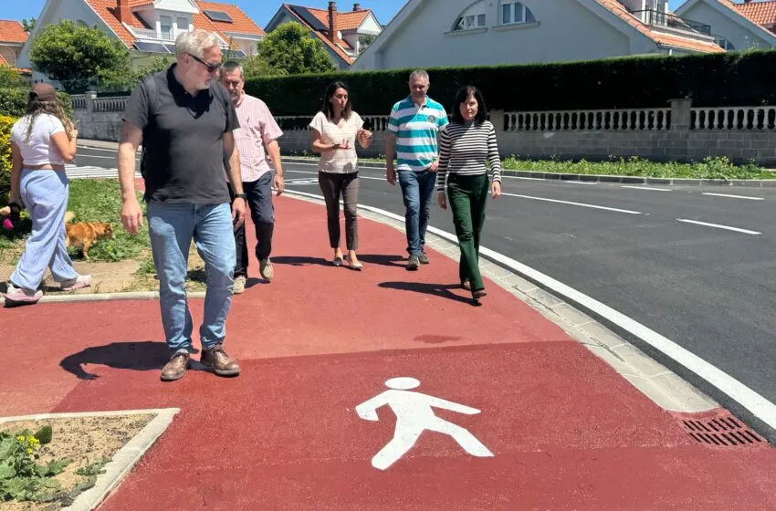  Finalizan las obras de accesibilidad de la calle Cervantes de Soto de la Marina