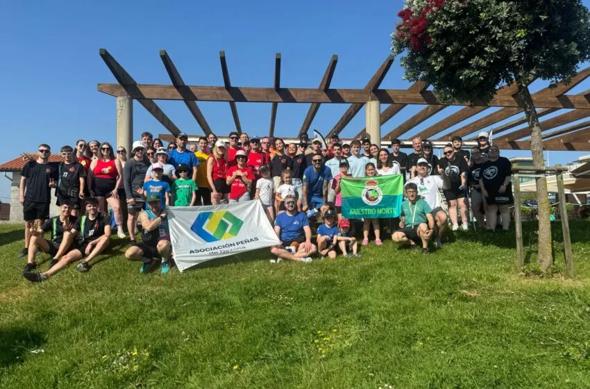 Noticias de Cantabria | El Cántabro | Sesenta peñistas de Bezana participan en una jornada de voluntariado ambiental en San Juan de la Canal