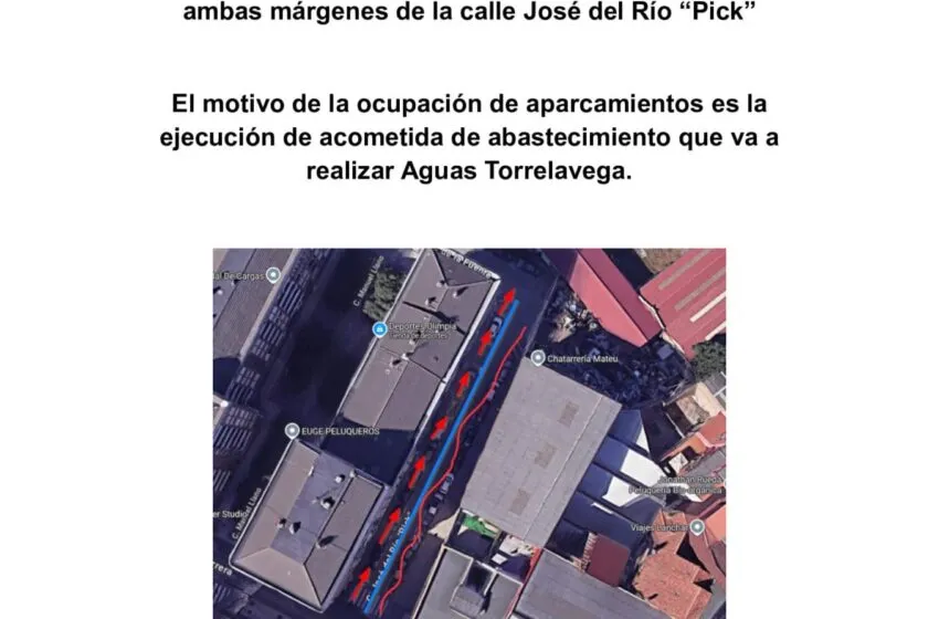 Noticias de Cantabria | El Cántabro | Restricciones de aparcamiento en la c/ José del Río "Pick"