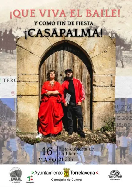 Noticias de Cantabria | El Cántabro | Este sábado se clausura la segunda edición de “¡Que viva el baile!” con la actuación del grupo Casapalma