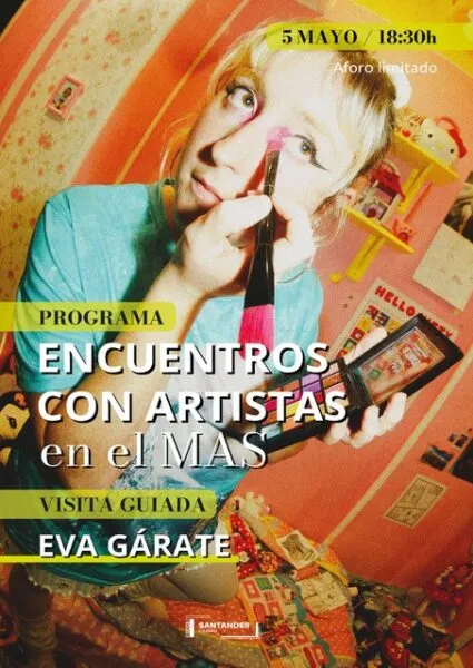 Noticias de Cantabria | El Cántabro | Eva Gárate protagoniza el martes una nueva sesión del ciclo ‘Encuentros con artistas’ en el MAS