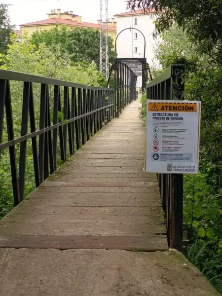 Noticias de Cantabria | El Cántabro | Torrelavega limita de forma preventiva el uso de las dos pasarelas peatonales de La Viesca