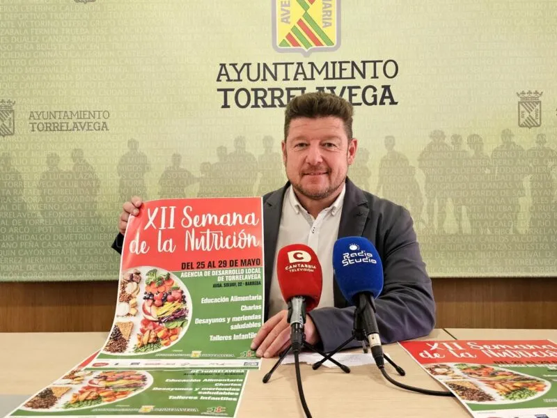 Noticias de Cantabria | El Cántabro | Torrelavega celebrará del 25 al 29 de mayo la XII Semana de la Nutrición