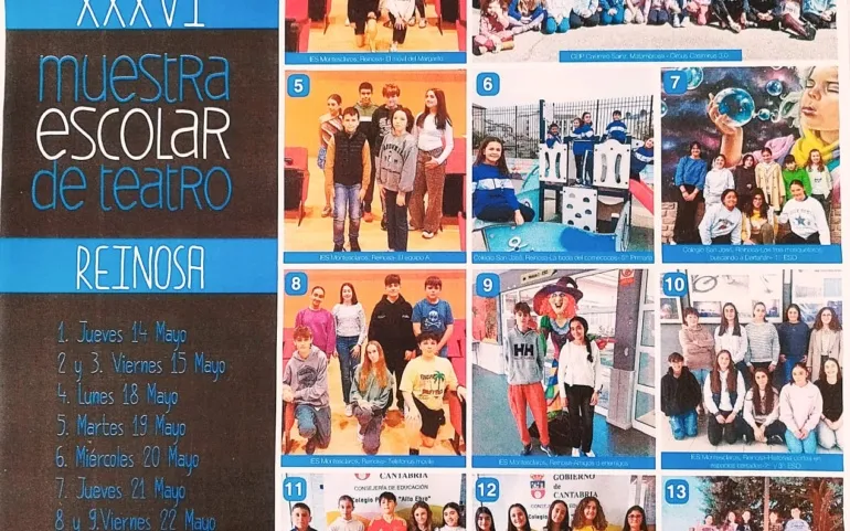 Noticias de Cantabria | El Cántabro | Reinosa acoge la XXXVI edición de la Muestra Escolar de Teatro.
