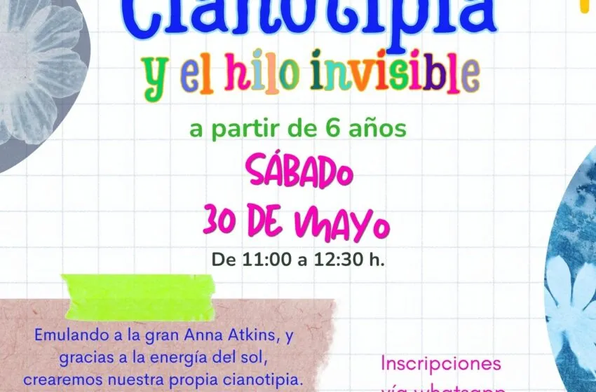 El MAS invita a las familias a descubrir la cianotipia y construir relatos a través del arte