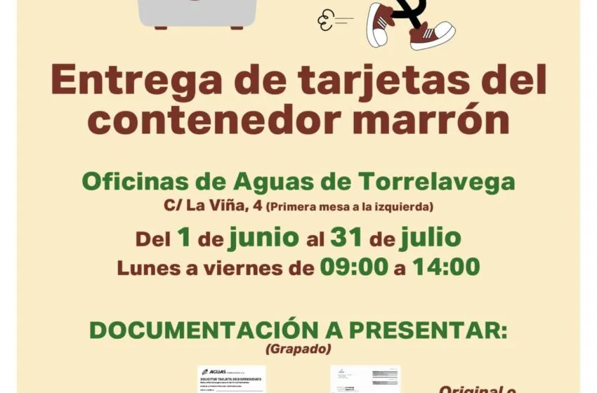 Noticias de Cantabria | El Cántabro | Continúa la entrega gratuita de tarjetas para el uso del contenedor marrón
