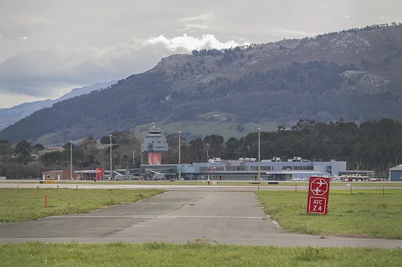 Imagen del aeropuerto Seve Ballesteros (FOTO: Emma Portillo)