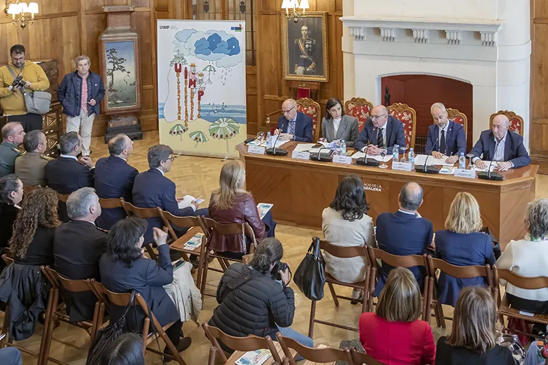 Imagen de la presentación de los cursos esta mañana. FOTO: Emma Portillo