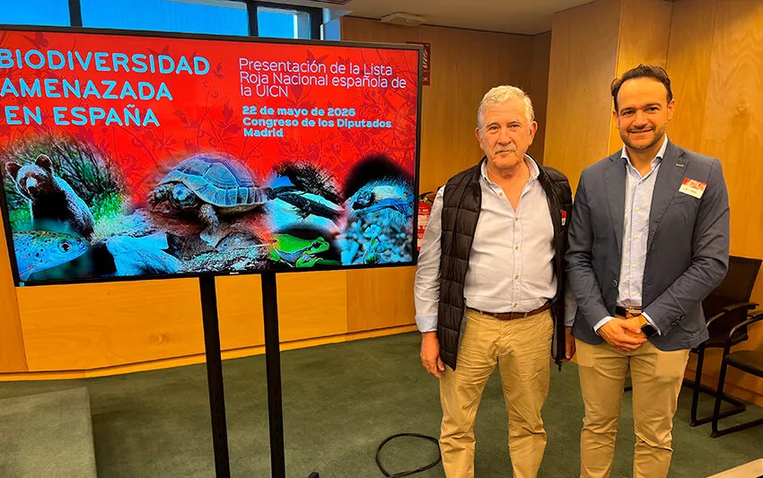 Responsables del Parque de Cabárceno, al inicio de la jornada celebrada en Madrid (Foto: Gobierno de Cantabria)