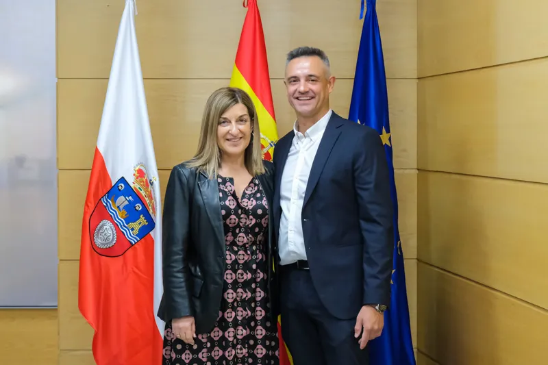 María José Sáenz de Buruaga y Jesús Mantecón (FOTO: Raúl Lucio)