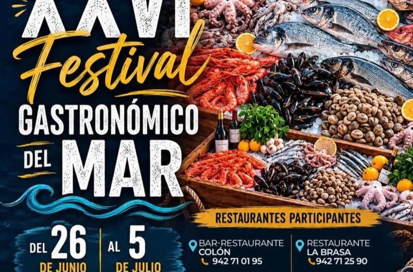  XXVI Festival gastronómico del Mar, hasta el 5 de julio