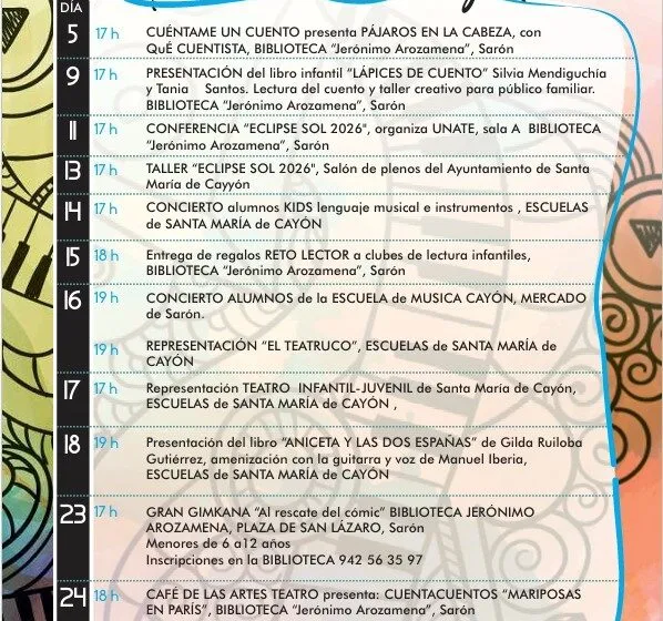 Noticias de Cantabria | El Cántabro | Descubre las actividades y planes más interesantes durante el mes de junio en nuestro municipio