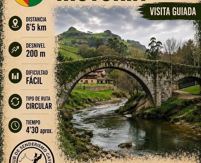 Noticias de Cantabria | El Cántabro | Desde el Ayuntamiento de Santa María de Cayón y con la colaboración del club de senderismo Cayon os proponemos.! Rutas con historia: próxima parada, Liérganes ¡