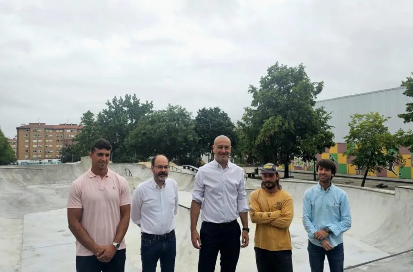 Noticias de Cantabria | El Cántabro | El nuevo skate park junto al pabellón María Pardo ya está en funcionamiento