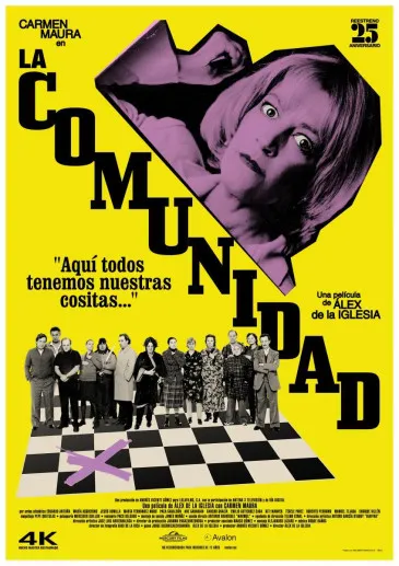 Noticias de Cantabria | El Cántabro | La comedia negra española ‘La comunidad’ clausurará este viernes las proyecciones del curso 2025-2026 de la Filmoteca Regional en Piélagos