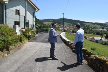 Noticias de Cantabria | El Cántabro | Piélagos mejora el acceso al Barrio de Sorribero Alto en Renedo mediante la construcción de una nueva escollera de sujeción