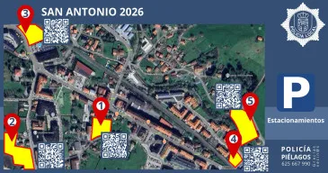 Noticias de Cantabria | El Cántabro | Piélagos habilita cinco aparcamientos alternativos en Renedo con motivo de los actos centrales de las Fiestas de San Antonio 2026