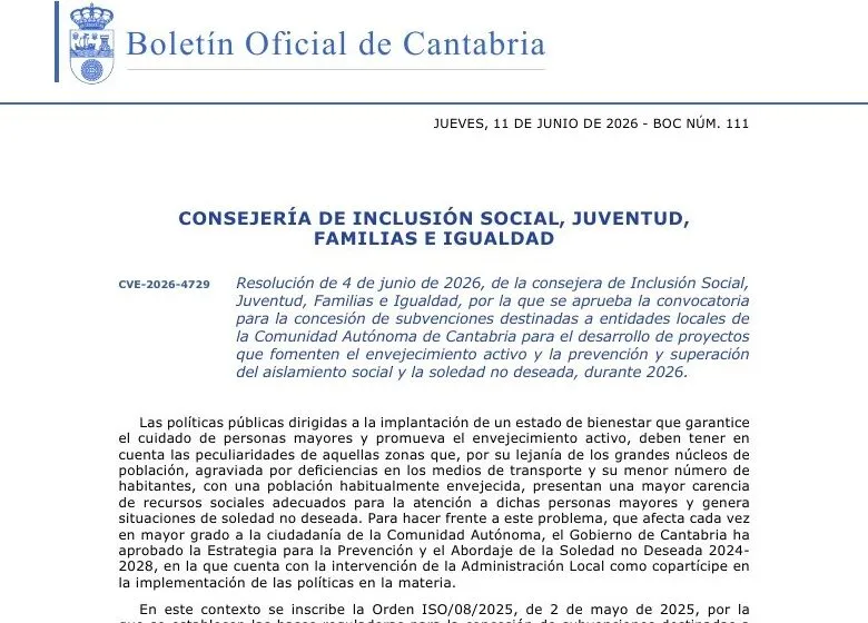 El plazo de presentación de solicitudes y documentación es de 20 días hábiles.