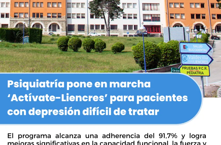 Noticias de Cantabria | El Cántabro | El Servicio de Psiquiatría de Valdecilla incluye el ejercicio físico en el tratamiento de la depresión con el programa 'Actívate - Liencres'