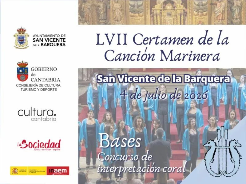 Noticias de Cantabria | El Cántabro | San Vicente de la Barquera calienta motores para el LVII Certamen de la Canción Marinera en la Iglesia de Santa María de los Ángeles