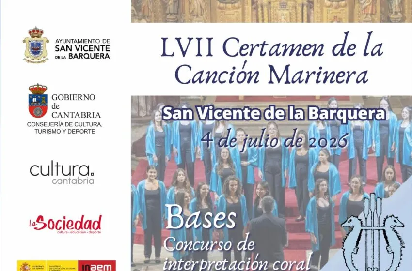 Noticias de Cantabria | El Cántabro | San Vicente de la Barquera calienta motores para el LVII Certamen de la Canción Marinera en la Iglesia de Santa María de los Ángeles